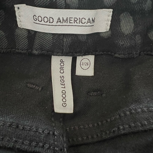 Good American Good Legs Crop Jeans size 2 / 26 - Picture 3 of 7